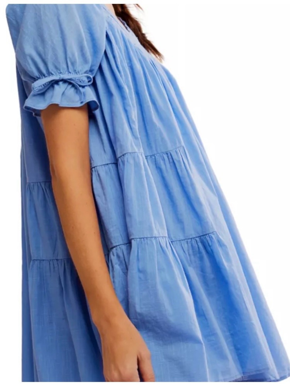 Free People Sandy Shores Babydoll Dress NWOT - Picture 3 of 4